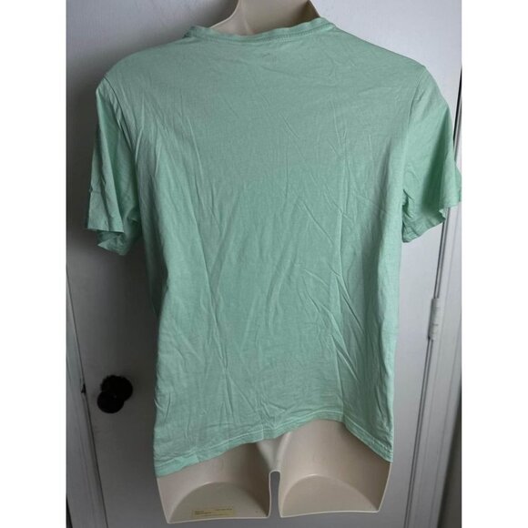 Puma Mint Green Graphic T-shirt Size Large #0626 - Picture 4 of 6